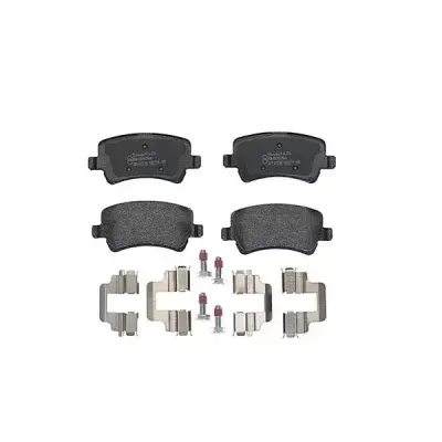 Brembo Rear Break Pads Ford S-Max (06-) **clips Solid Discs** | P24078 | Euro Car Parts