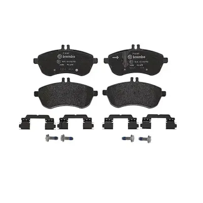 Brembo Front Pads Merc C-Class W204 (07-) *w/o Sports Brakes* | P 50 067 | Euro Car Parts
