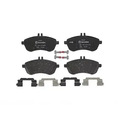 Brembo Front Brake Pads C Class C180 C200 Less Sport 07- | P50070 | Euro Car Parts
