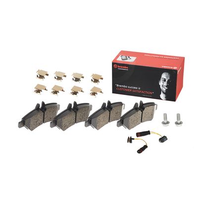 Brembo Rear Break Pads Sprinter 3>3.5T / Crafter 30/35 (06-) *2 Sensors + Acc* | P50084 | Euro Car Parts - Thumbnail 2