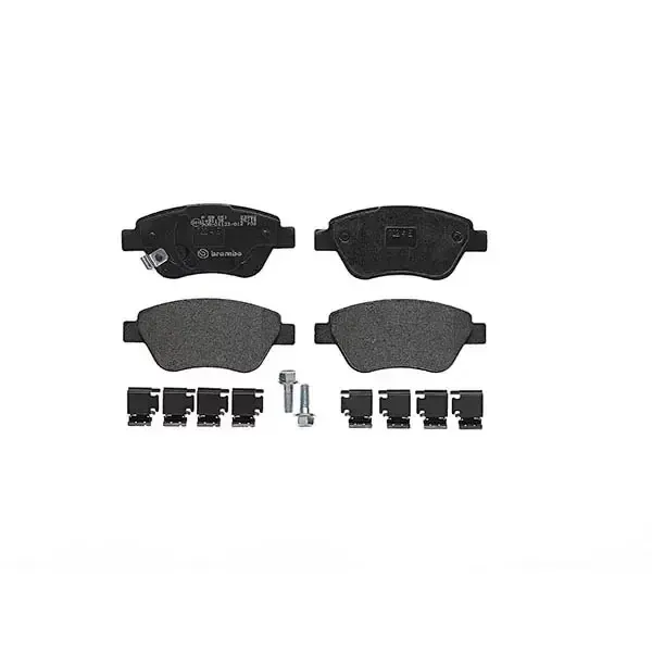 Brembo Front Brake Pads **includes Fitting Kits** Vauxhall Corsa D 257Mm | P59051 | Euro Car Parts - Image 1