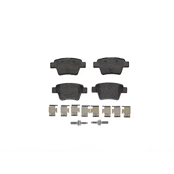 Brembo Rear Brake Pads Peugeot 207 (02/06 -) Bosch System | P61100 | Euro Car Parts - Image 1