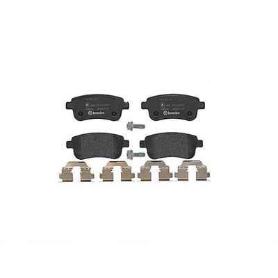 Brembo Rear Brake Pads Renault Megane (11/08 -) With Electronic Handbrake | P68041 | Euro Car Parts - Thumbnail 2