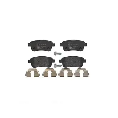 Brembo Rear Brake Pads Renault Megane (11/08 -) With Electronic Handbrake | P68041 | Euro Car Parts