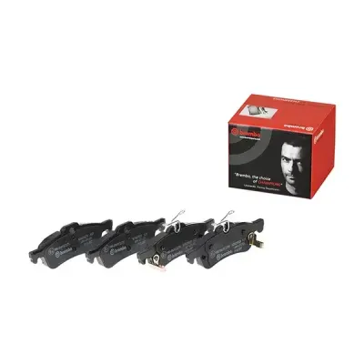 Brembo Rear Break Pads Yaris France Toyota 2006- (French Built) | P83087 | Euro Car Parts
