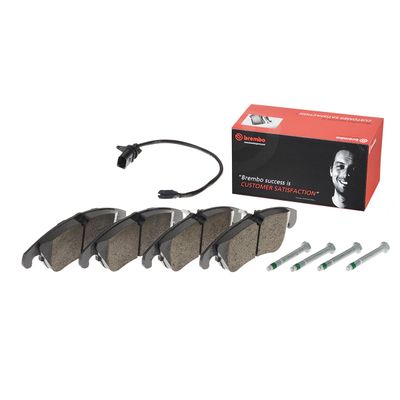 Brembo Front Brake Pads Audi A4/a5 (07-) *320/345 Mm Disc* (Inc W/sensor) | P85098 | Euro Car Parts - Thumbnail 2