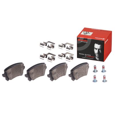 Brembo Rear Brake Pads Volkswagen Tiguan (09/07 -) | P85109 | Euro Car Parts - Thumbnail 2