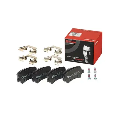 Brembo Rear Break Pads Rr Evoque (11-) Volvo Xc60-70 (07-) *clips Vented Discs* | P86021 | Euro Car Parts