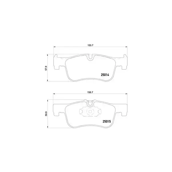Brembo Xtra Pads Bmw Various | P 06 078X | Euro Car Parts - Image 1