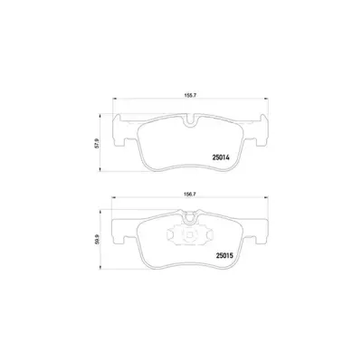 Brembo Xtra Pads Bmw Various | P 06 078X | Euro Car Parts