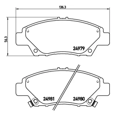 Brembo Xtra Pads Honda Various | P 28 050X | Euro Car Parts
