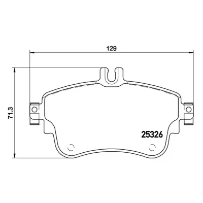 Brembo Xtra Pads Mercedes-Benz Various | P 50 094X | Euro Car Parts