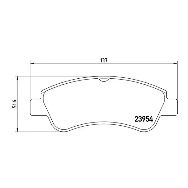 Brembo Xtra Pads Citron Various | P 61 066X | Euro Car Parts - Image 1