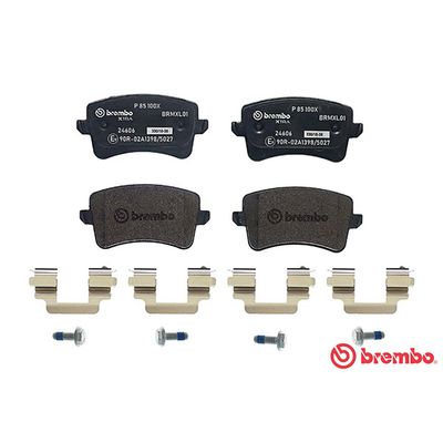 Brembo Xtra Brake Pads (Rear) Vag Various | P 85 100X | Euro Car Parts - Thumbnail 2