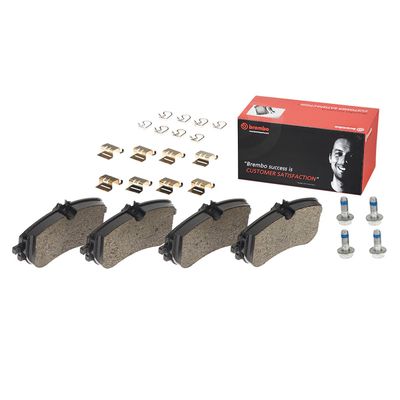 Brembo Rear Brake Pads Vw Amarok (10-) Crafter (16-) | P85172 | Euro Car Parts - Thumbnail 2