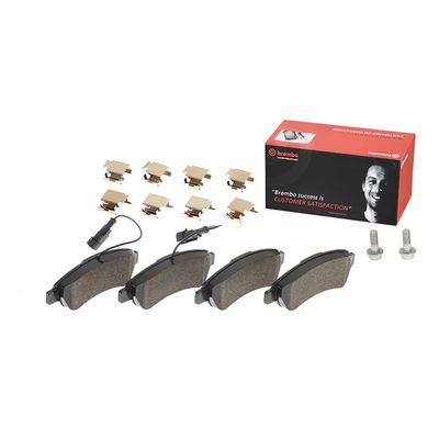 Brembo Rear Brake Pads Fiat Ducato (2014 - ) | P61125 | Euro Car Parts - Thumbnail 2