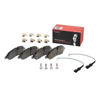 Brembo Front Pads Transit (13-) *bosch Brake System* **2 Sensors + Acc** | P24171 | Euro Car Parts - Thumbnail 2