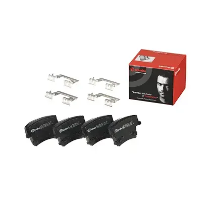 Brembo Rear Brake Pads Chrysler 300 C (04-) **with Sliders** | P23175 | Euro Car Parts
