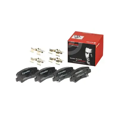 Brembo Rear Brake Pads Hyundai I30 (11-) *manual Hb / With Acc* *w/o Sprg Hol | P30094 | Euro Car Parts