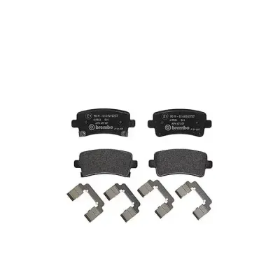 Brembo Rear Break Pads Vauxhall Insignia (08-) **with Clips > Solid Discs** | P59059 | Euro Car Parts