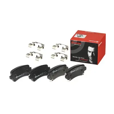 Brembo Rear Break Pads Vaux Insignia (08-) ** With Clips > Vented Discs** | P59060 | Euro Car Parts