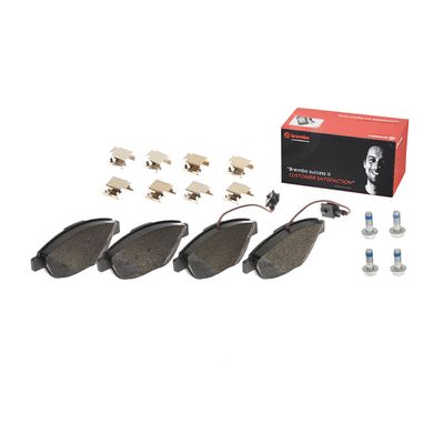 Brembo Front Brake Pads Fiat 500 & Punto - Grande / Evo (08-) | P23137 | Euro Car Parts - Thumbnail 2