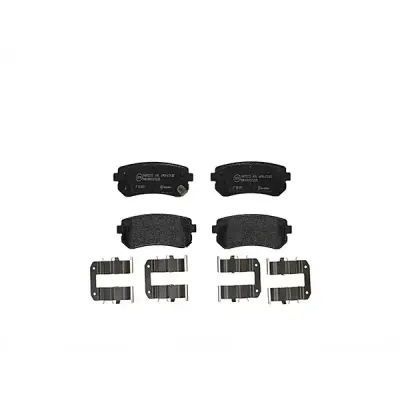 Brembo Rear Brake Pads Hyundai Ix35 (01/10 -) *w/o Spring Holes* | P30051 | Euro Car Parts