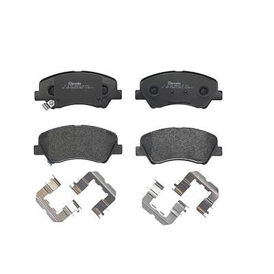 Brembo Front Brake Pads Kia Rio (09/11 -) *w/o Spring Holes* | P18025 | Euro Car Parts - Thumbnail 2
