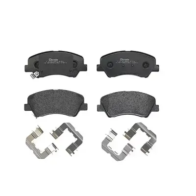 Brembo Front Brake Pads Kia Rio (09/11 -) *w/o Spring Holes* | P18025 | Euro Car Parts