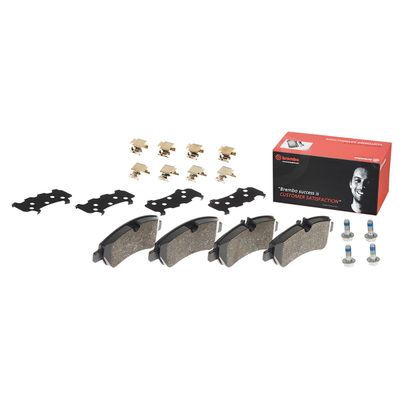Brembo Rear Break Pads Transit Single Wheel (12-) *with Acc / No Sensors* | P24160 | Euro Car Parts - Thumbnail 2