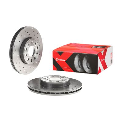 Brembo Xtra Drilled Disc Audi 288Mm Vented | 09.9145.1X | Euro Car Parts - Thumbnail 2