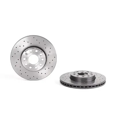 Brembo Xtra Drilled Disc Audi 288Mm Vented | 09.9145.1X | Euro Car Parts