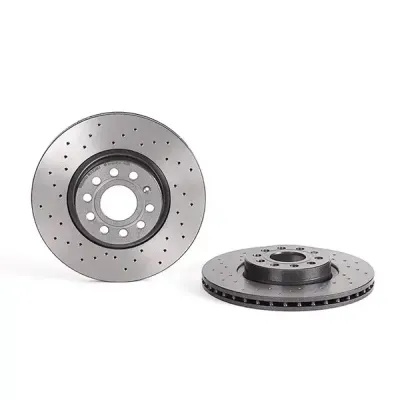 Brembo Xtra Drilled Disc Audi 312Mm Vented | 09.9772.1X | Euro Car Parts