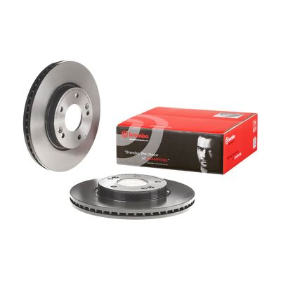 Brembo Front Brake Disc Kia Ceed - Jd (2012-) 280Mm (V) | 09.c249.11 | Euro Car Parts - Thumbnail 2