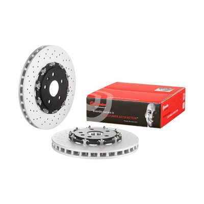 Brembo Front Hc Composite Disc Insignia 2.8 Vxr (09-) 355Mm (V) | 09.a804.33 | Euro Car Parts - Thumbnail 2