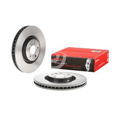 Brembo Front Brake Disc Audi A6 > A8 (10-) 356Mm (V) | 09.b971.11 | Euro Car Parts - Thumbnail 2