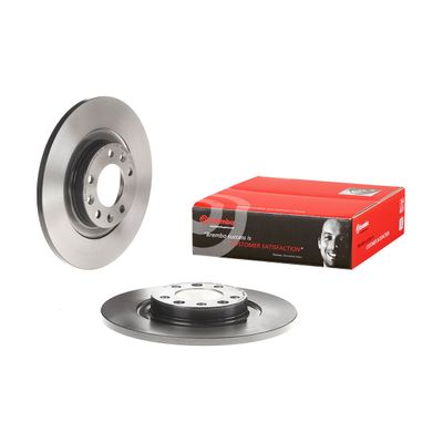 Brembo Brake Disc Rear Citroen C4 Picasso Ii 290Mm (2013-) | 08.c309.11 | Euro Car Parts - Thumbnail 2