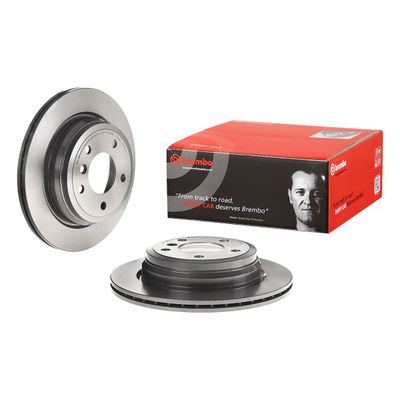 Brembo Rear Disc Bmw 318 - 325 E90 > E93 (05-) 300Mm (V) | 09.b338.21 | Euro Car Parts - Thumbnail 2
