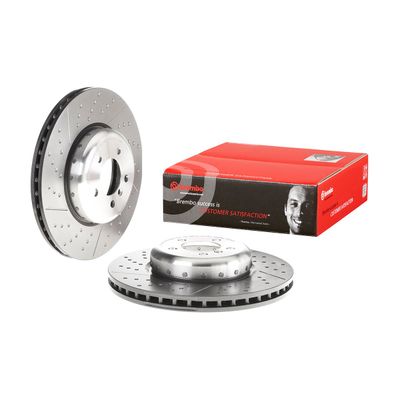 Brembo Front Hc Composite Disc Bmw 3 Series (11-) 370Mm (V+Drill) *m-Sport* | 09.c394.13 | Euro Car Parts - Thumbnail 2