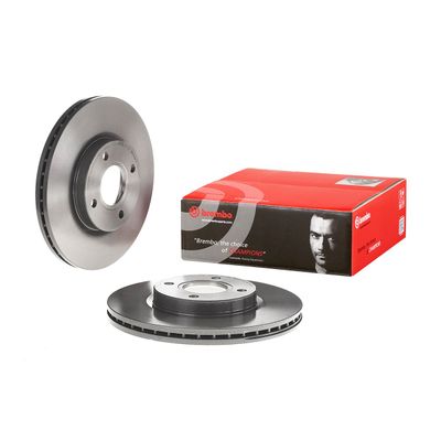 Brembo Front Brake Disc Ford B-Max - Jk (2012-) 278Mm (V) | 09.c422.11 | Euro Car Parts - Thumbnail 2