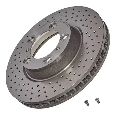 Brembo Front Hc Brake Disc Porsche 911 - 996/997 (99-) 330Mm (V) | 09.c877.11 | Euro Car Parts