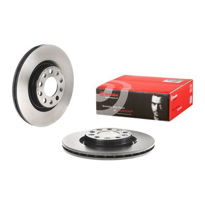 Brembo Rear Brake Disc Alfa Romeo Giulia (15-) 292Mm (V) | 09.c496.11 | Euro Car Parts - Thumbnail 2