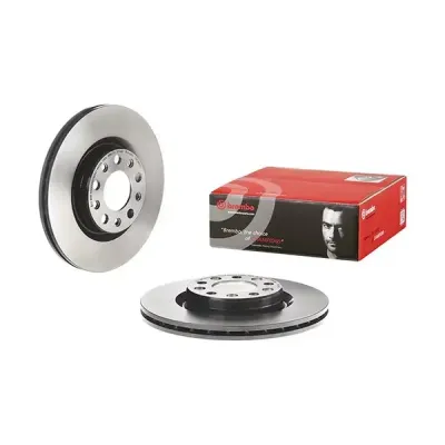 Brembo Rear Brake Disc Alfa Romeo Giulia (15-) 292Mm (V) | 09.c496.11 | Euro Car Parts
