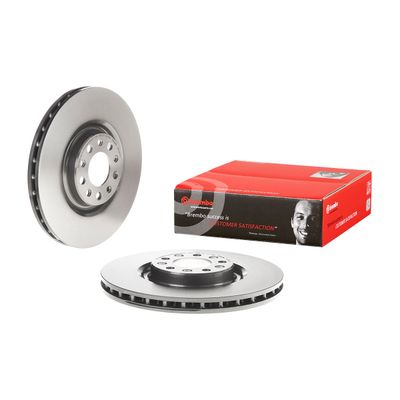Brembo Front Brake Disc Alfa Romeo Giulia (15-) 330Mm (V) | 09.c497.11 | Euro Car Parts - Thumbnail 2