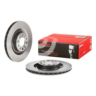 Brembo Rear Brake Disc Alfa Romeo Giulia (15-) 320Mm (V) | 09.c498.21 | Euro Car Parts - Thumbnail 2