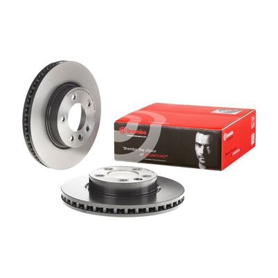 Brembo Front Hc Disc Porsche Cayenne (02-) 330Mm (V+) **not Handed** | 09.c881.11 | Euro Car Parts - Thumbnail 2