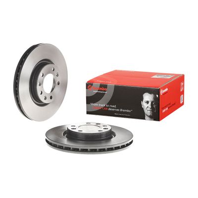 Brembo Front Brake Disc Peugeot 308 Ii & Sw (13-) 283Mm (V) | 09.c658.11 | Euro Car Parts - Thumbnail 2