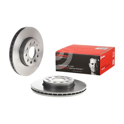 Brembo Front Brake Disc Vw Golf (12-) 276Mm (V) *1Zf Pr Code* | 09.c547.11 | Euro Car Parts - Thumbnail 2