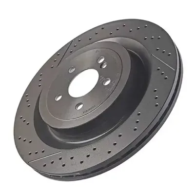 Brembo Rear Disc Mercedes C63 Amg W205 (14-) 360Mm (V) *perforated* | 09.b879.11 | Euro Car Parts