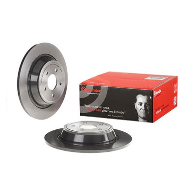 Brembo Rear Brake Disc Ford Kuga Mk Ii (16 -) | 08.n258.21 | Euro Car Parts - Thumbnail 2